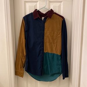 American Eagle Hipster Corduroy Shirt